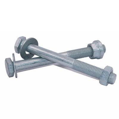 Hot Dip Galvanized Steel Guardrail Schraube und Mutter für multifunktionale Stange