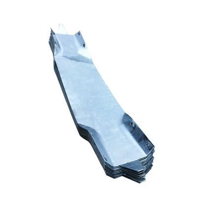 ISO9001 2000 zertifizierte galvanisierte und pulverbeschichtete Straßenschutzgelände