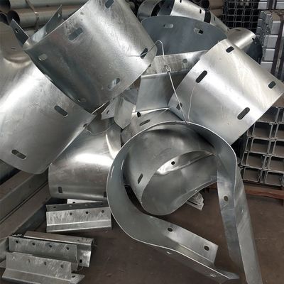 ISO9001 2000 zertifizierte galvanisierte und pulverbeschichtete Straßenschutzgelände