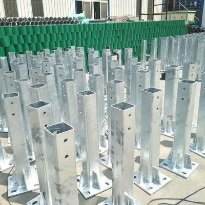 Hot Dip Galvanized Flange Post für Hot Dip Galvanized Guardrail Teil Barriere