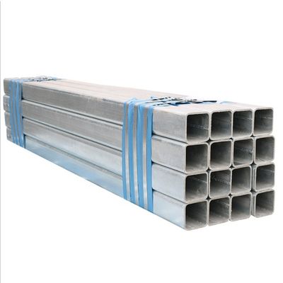Einfach zu montieren 4x4 galvanisierte Quadrat Metallzaun Post für Highway Guardrail
