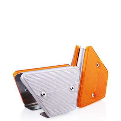 Straßenmarkierungsreflectoren PVC-Sicherheitswarnposten für den Schutz von Straßenrailen