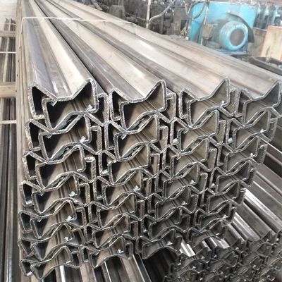 AASHTO M-180 Hot Dip Galvanized Metal Guardrail Sigma Post für den Straßenbau