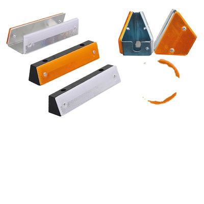 Aluminium-PC-Material Verkehrssicherheit Sonnenstraßen-Reflectoren 100*100*20mm für Straßen