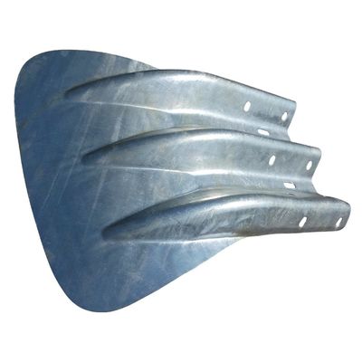 Straßenverkehrssicherheit Schiene Ende Flügel Stahl Fischschwanz Endterminal mit Material