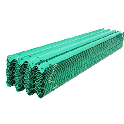 Straight Barrier Hot Dip Galvanized Flex Beam Guardrail für Autobahn Q235 Q345