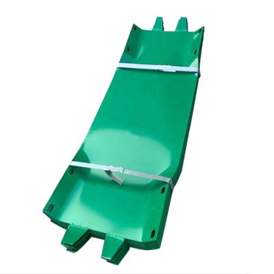 Q235 Q345 W Strahl Straßenschutzgelände Ende Flügel Stahl Puffer Ende für gerade Barriere