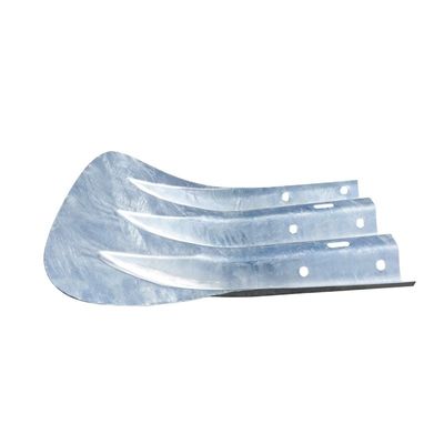 Hot Dip Galvanized Steel Guardrail Fischschwanz Ende mit ISO9001 2008 Zertifikat