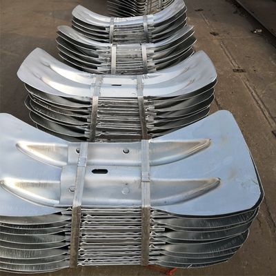 Hot Dip Galvanized Steel Guardrail Fischschwanz Ende mit ISO9001 2008 Zertifikat