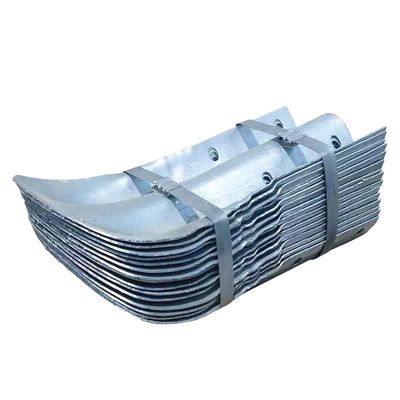 Hot Dip Galvanized Steel Guardrail Fischschwanz Ende mit ISO9001 2008 Zertifikat