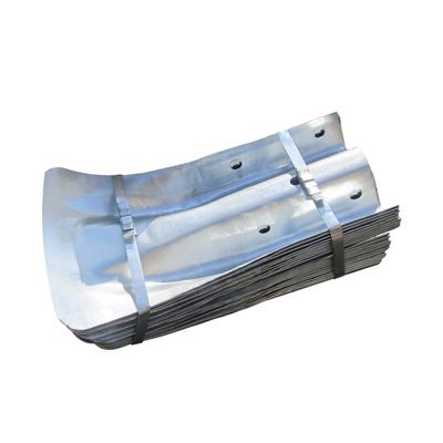 Galvanisierte und pulverbeschichtete Stahlschutzgrill Fischschwanz Ende ISO9001 2008 zertifiziert