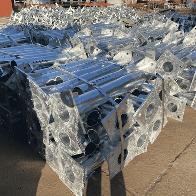Highway Guardrail Flange Post mit Edelstahlmaterial in mit Standard
