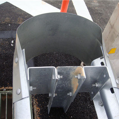 Hot Dip Galvanized Steel Q235 Q345 Schutzrail U-Typ Post für die Sicherheit des Straßenverkehrs