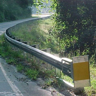 Anti-Korrosions-W-Beam-Straßengitter mit Straßenverkehrssicherheit und gebogener Biegung