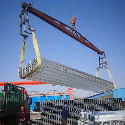 W Beam Highway Guardrail Stahlverzinkte Absturzbarriere mit AASHTO M-180-Standard