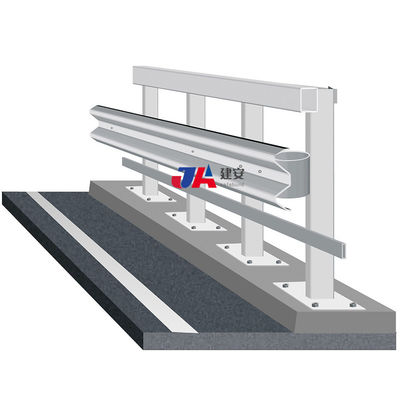 Schienenbarrierenschutz Q235 Q345 Galvanisierter Schutzgitter mit Zinkbeschichtung 550-600 g/m2