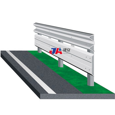 Individuell angepasste W Beam Highway Metal Guardrail mit Stahl SKT Terminal End Exportiert nach den Philippinen