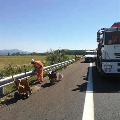 Außensicherheit Hot Dip Galvanized Highway Guardrail und Metall Guardrail verwendet H Post