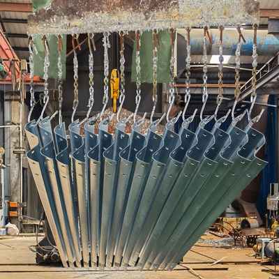 Verzinkte W-Beam-Schutzgeländer aus mit CE/BV/ISO 9001/ISO 14001/ISO 18001 Zertifikat