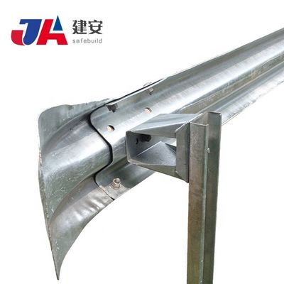 Highway Guardrail End Flügel Stahl Fischschwanz End für Q235 Q345 angepasst