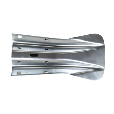 Highway Guardrail End Flügel Stahl Fischschwanz End für Q235 Q345 angepasst