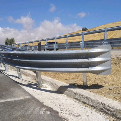 Highway Guardrail End Flügel Stahl Fischschwanz End für Q235 Q345 angepasst